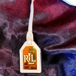 Ralph Lauren white small pouch.